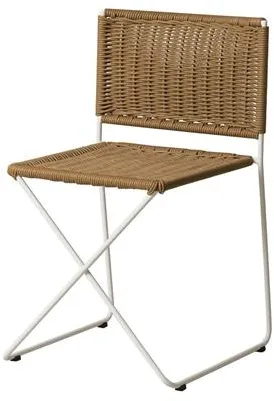 Santa & Cole Ram�f3n Chair Krzesło ogrodowe Białe Białe