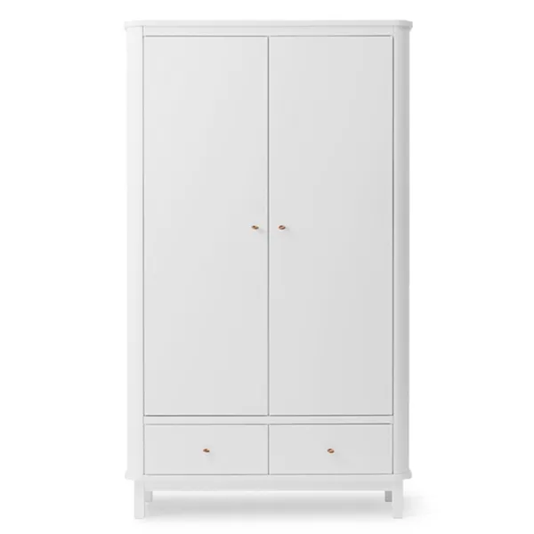 Oliver Furniture Wood Szafa 2 Drzwi Biała